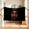 Tupac (1) Flannel Blanket a Soft Accent for the Bedroom and Living Room and a Cozy Home Gift