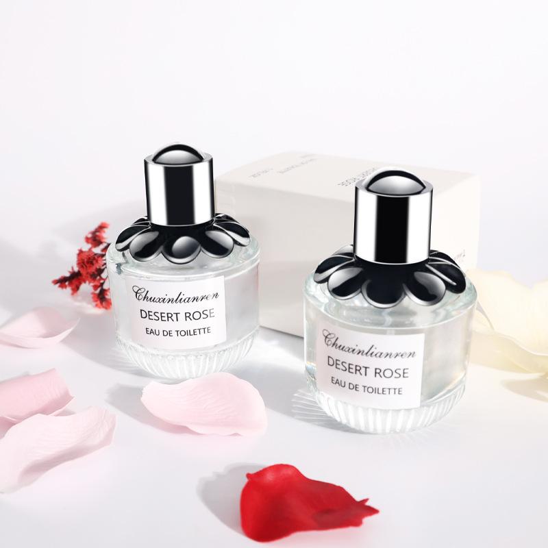 First Love No Man's Land Desert Rose Perfume Women's Flower and Fruit Eau de Perfume Lasting and Fresh 50ml