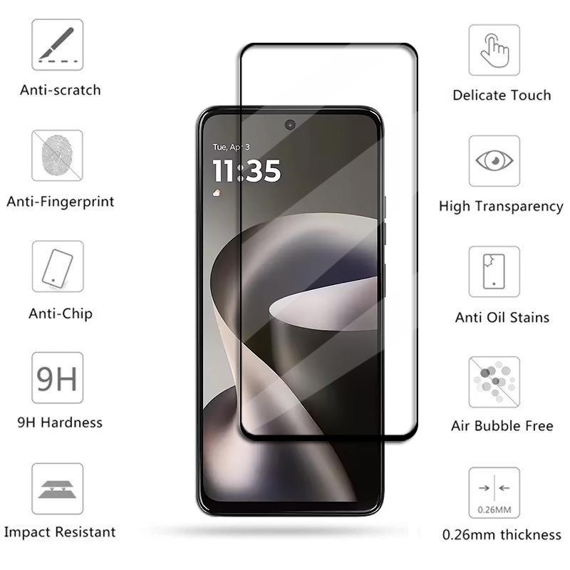 Full Cover Glass For Motorola Moto G37 Tempered Glass Moto G37 G47 Screen Protector HD Protective Phone Lens Film For Moto G37