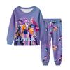 Children's Fashion Suit Skirt Round Neck Long Sleeve Top Pants