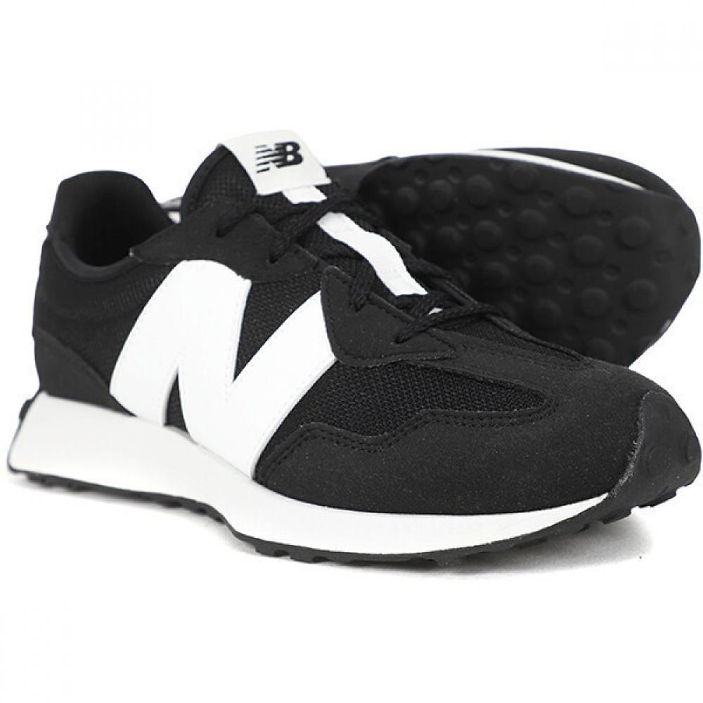 New Balance 327 Black White