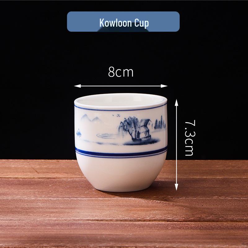 Large High-Footed Ceramic Soup & Noodle Bowl