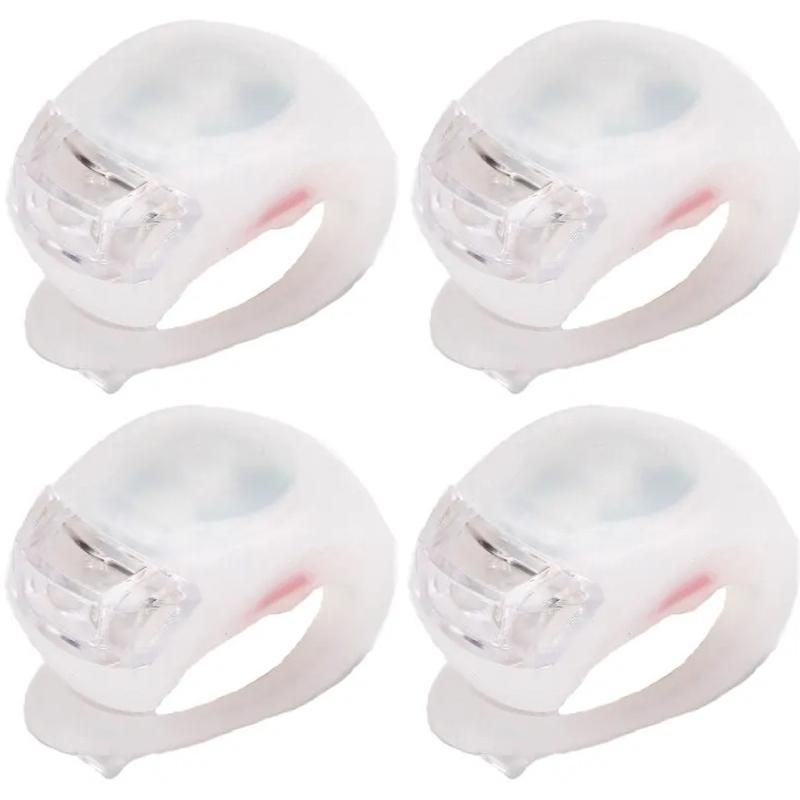 Bicycle Frog Light Night Warning Light Replaceable Battery Bicycle Tail Light Outdoor Riding Light Cycling Equipment Accessories