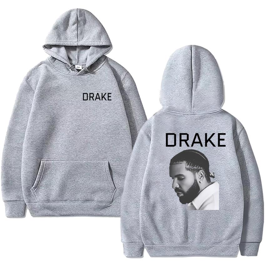 Hot Rapper DRAKE vintage Graphics printed streetwear Autumn Winter Men women hip hop punk Sweatshirt Unisex Fleece Casual Hoodie