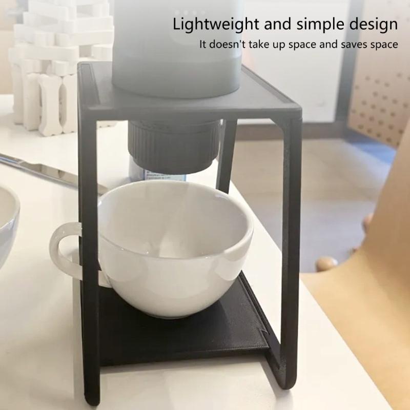 Espresso Stand Hand Pressing Coffee Machine Accessory Plastic Texture Manual Espresso Bracket Coffee Brewers Frame