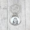 Bloodhound, St. Hubert Hound, Sleuth-hound - Keychain with a Dog, Keychain with a Print, Personalized Pendant from the Art-Dog Brand