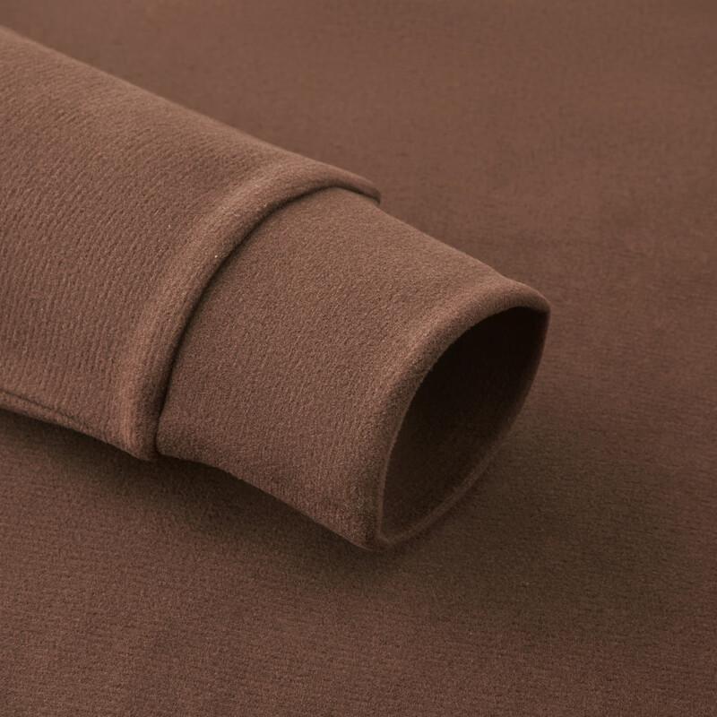 Shanshan Men's Wool Silk Blend Half-Zip Stand Collar Sweatshirt