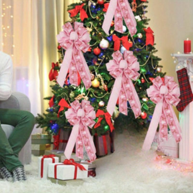 

New Christmas Red Arch Decorative Tree Gift Box Linen Wholesale random