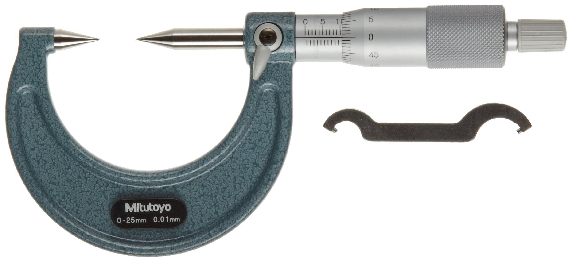 

Mitutoyo Point Micrometer with Analog Carbide Tip CPM30-25W