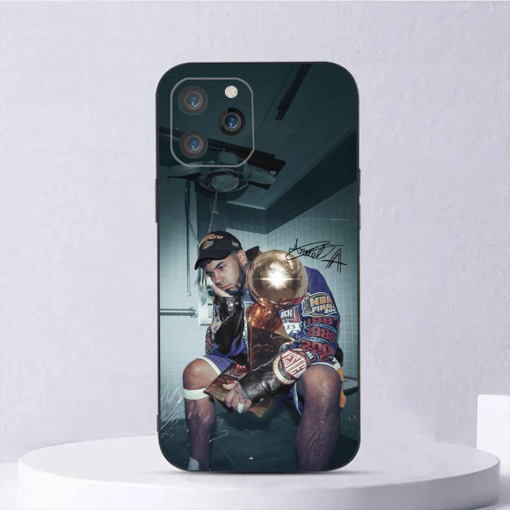 

Anuel AA Real Hasta La Muerte Phone Case For iPhone 17 16 15 11 12 14 13 Pro Max Mini X XS XR 7 Plus SE 17E Air Shockproof Cover iPhone17 Pro Max