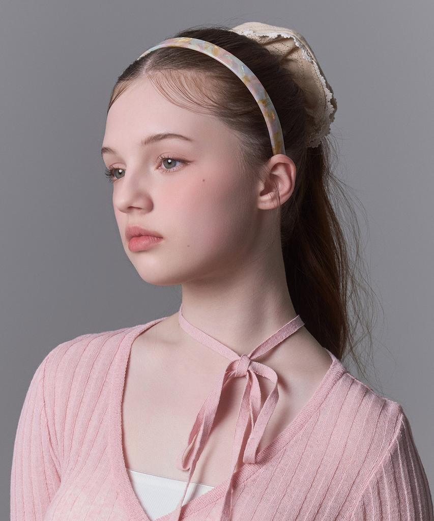 White Sands Acetate Classic Hairband Benelle (4 Colors)