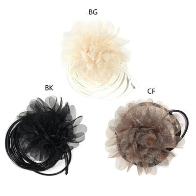 Kvetinový choker náhrdelník Elegantný ručne vyrábaný kvetinový golierový náhrdelník Párty šperky Látkový materiál Darček pre ženy a dievčatá