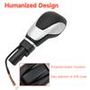 Automatic Gear Shift Knob Shifter Lever Gear Stick for Ford Focus Kuga Mondeo Ecosport Fiesta 2013-2015 Head Black Silver