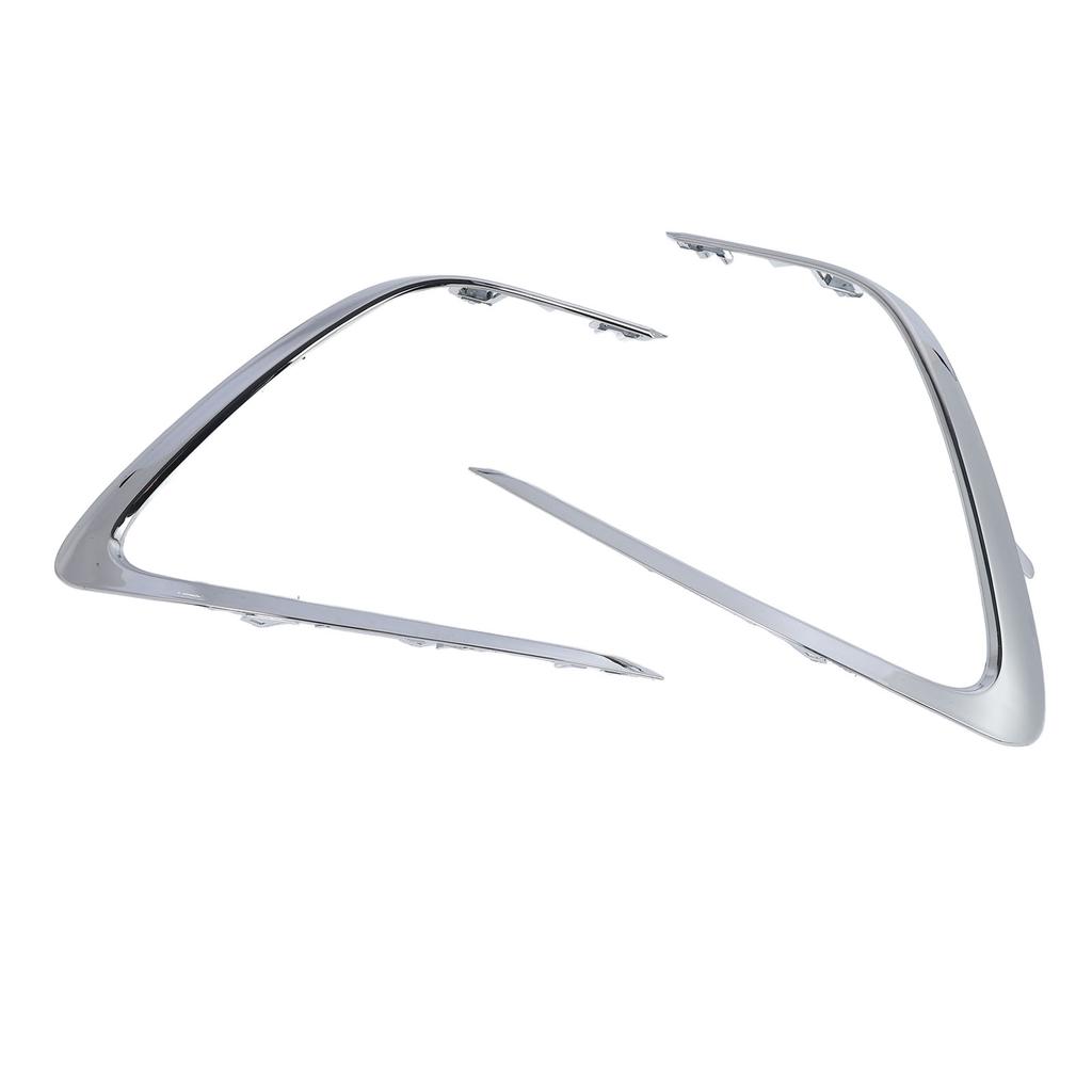 1 Pair Front Bumper Chrome Cover Trim Set TO1038244 Bumper Side Chrome Molding Trim Replacement for