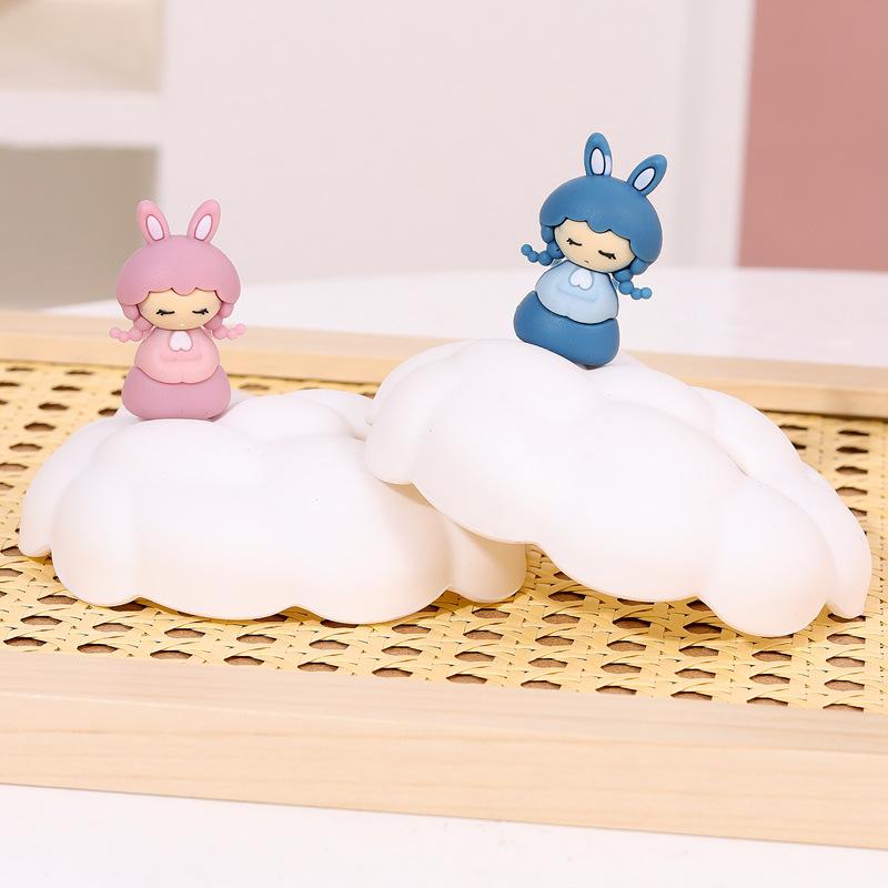 Wolkenmädchen Tasse hoher Wert Cartoon niedlich lustig Keramiktasse Kaffeetasse Zuhause Paar Tasse Büro