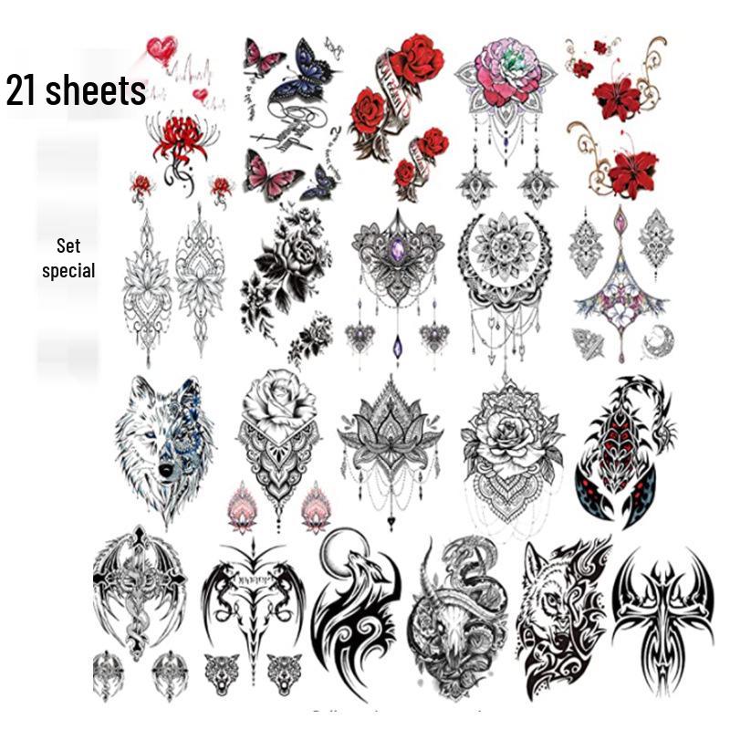 25th Anniversary Tattoo Sticker Set: Unique and Exclusive Designs