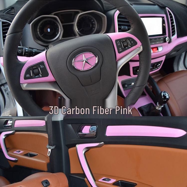 JAC Refine S3 2014-2016 Interior Decoration Stickers: Console, Shift Lever, Door Handle.