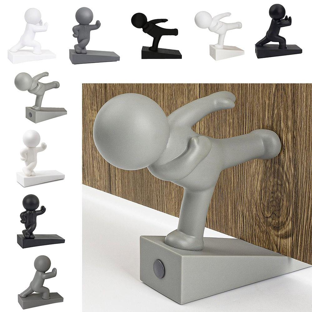 Cartoon Dekorativer Türstopper Ohne Bohren Türpuffer Lustiger Türstopper für Zuhause&Schlafzimmer