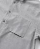 ADHOC Men'S Basic One-Pocket Oxford Shirt (Grey) (Hb8Ls40)