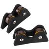 2Pcs Pool Billiard Cue Snooker Club Roller Straightness Detector Checker Inspect Tool