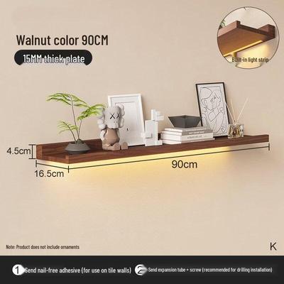 Uto Luminous Wall Shelf with LED