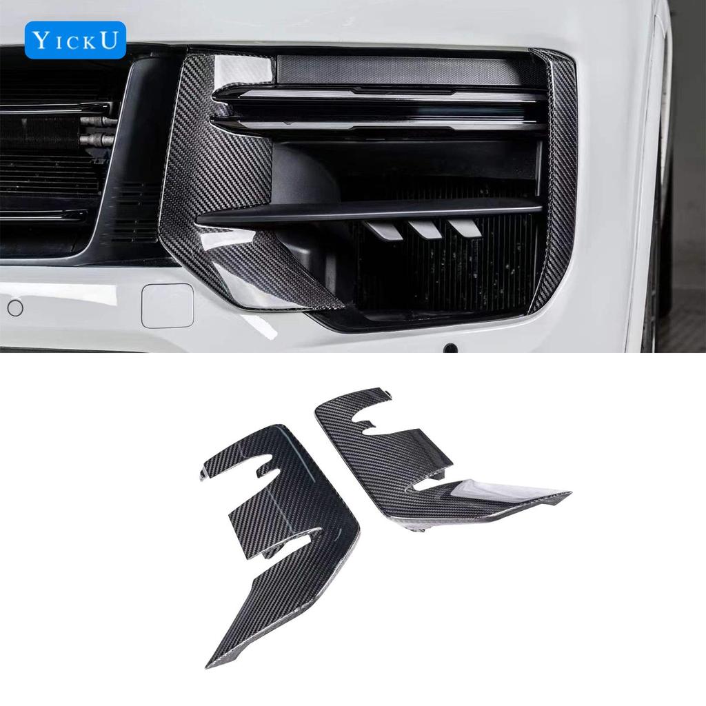 2024 Porsche Cayenne Turbo GT Dry Carbon Fiber Front Lip & Splitter