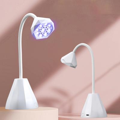 Desktop Nail Lamp Mini Light Therapy Lamp Nail Extension Adhesive Baking Lamp Nail Adhesive Quick