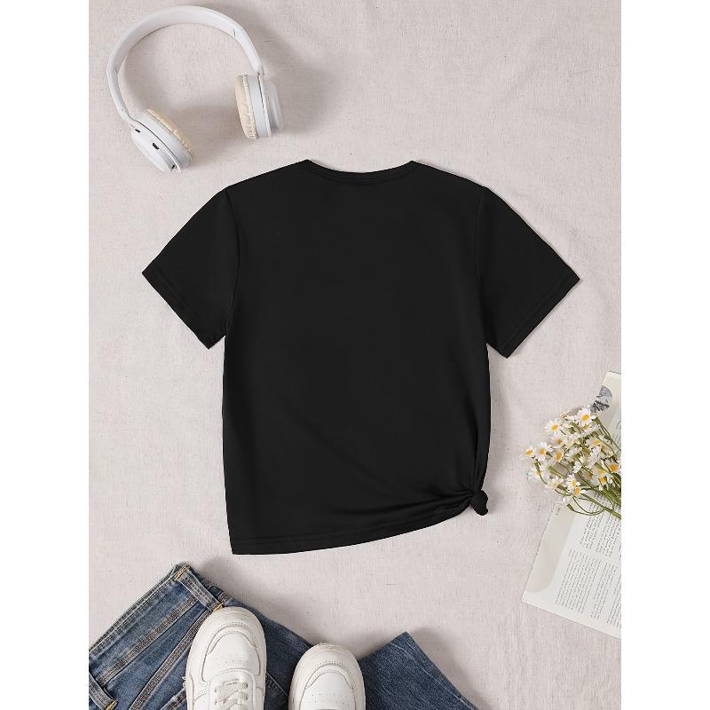 Boys' T-Shirt with a Green Train Design - Stylish Round Neck, Multi-Functional