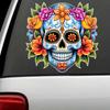 Car Sticker Sugar Skull Waterproof Vinyl Decal on Bumper Rear Window Laptop Self-adhesive Decal For Car Accessories TM410