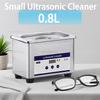 Máquina Limpadora Ultrassônica de Óculos Joias Relógios Próteses Dentárias Vibração de Alta Frequência Banho de Limpeza Ultrassônica para Relógios Joias