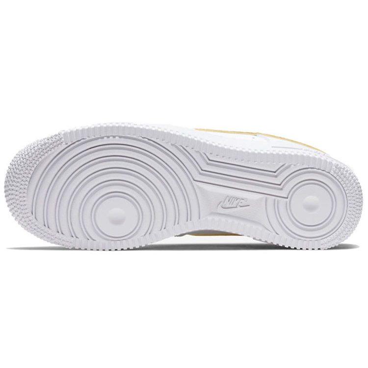 Nike Air Force 1 Low Bianco Oro Swoosh Donna AO2132-102