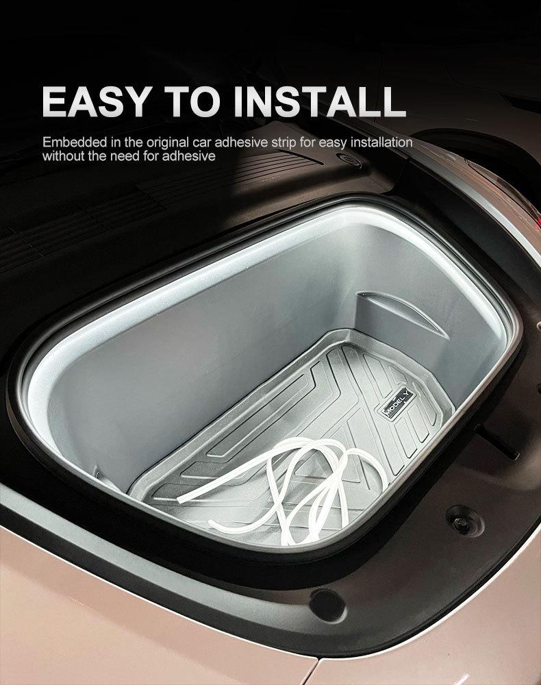 Tesla Model 3/Y Front Trunk Ambient Light Strip for Interior Enhancement