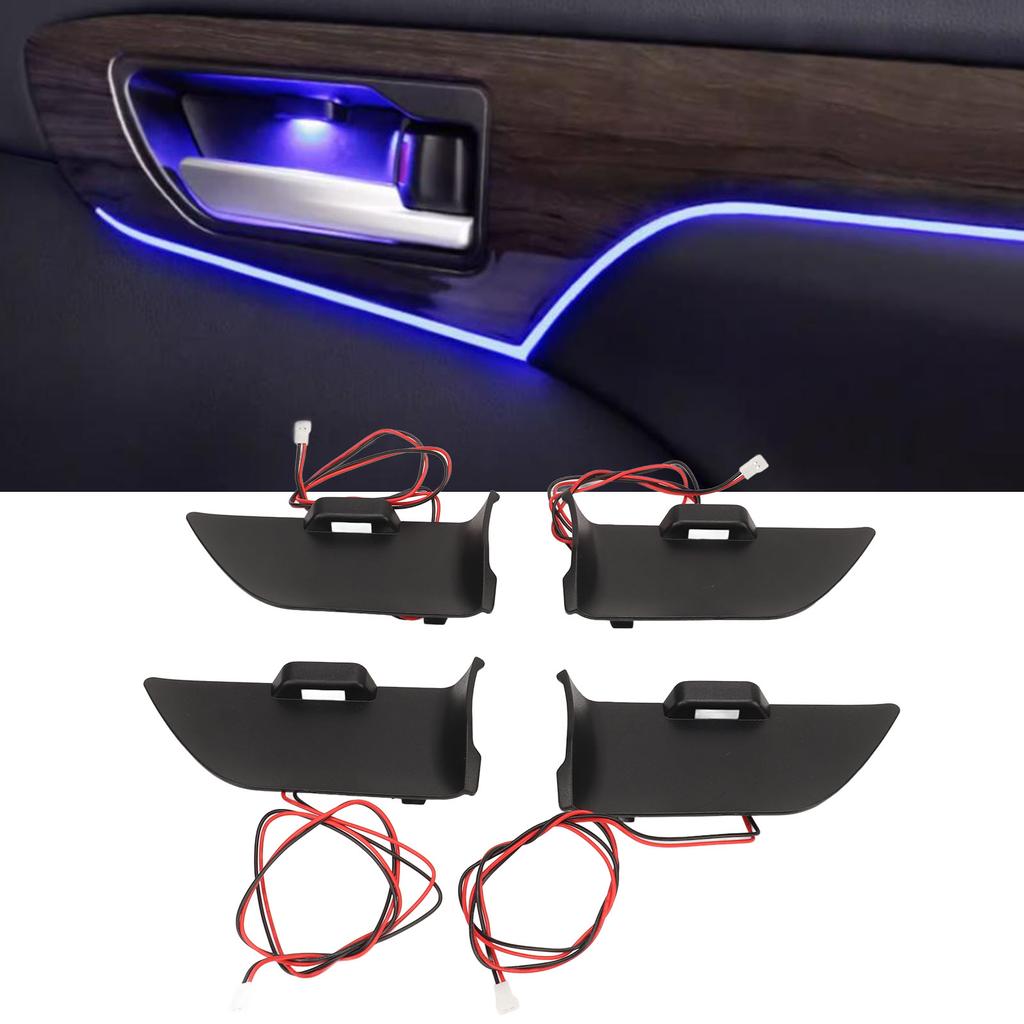 4PCS LED Inner Door Light Decorative Door Handle Bowl Interior Lamp Replacement for  Highlande