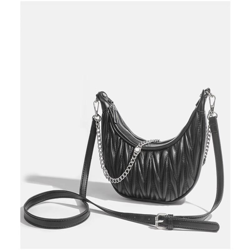 Ny Enkel Damaxelväska Designerväska Trendig Casual Underarmsväska Allmatchande Multifunktionell Kedja Diagonalkorg