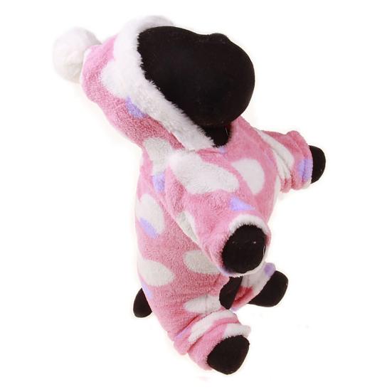 Pet Blouse Cute Wear-resistant Coral Fleece Warm Pet Blouse for Show