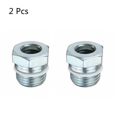 2Pcs Power Steering Pump Union Nut F33C3F656BA For Ford Fiesta Focus Mondeo KA