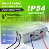 IP54 Outdoor Waterproof Electrical Connection Box 25.8x12.7x9.5cm Weatherproof Cable Box for Protecting Extension Cables, Power