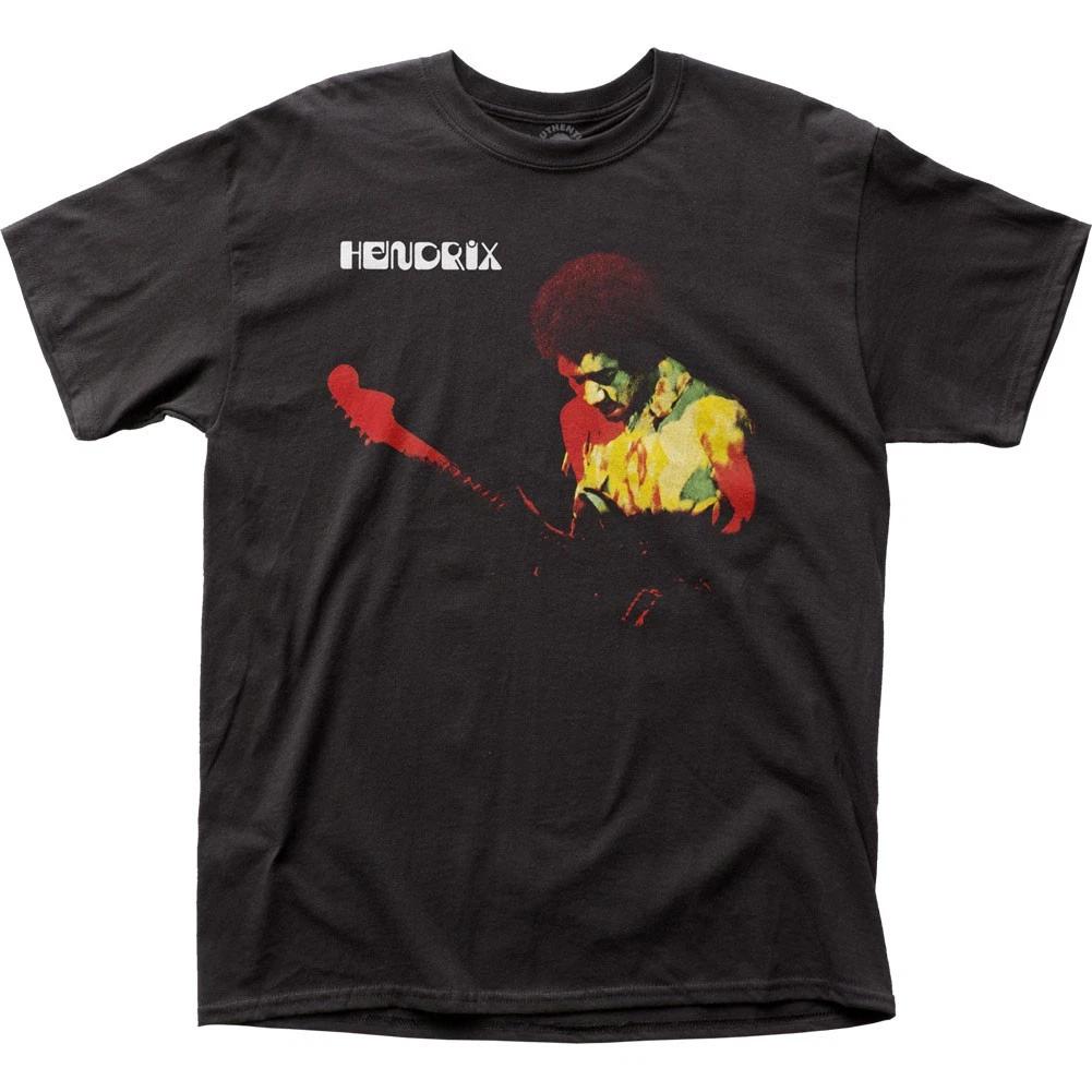 Jimi Hendrix Band Of Gypsys Mens T Shirt Music Classic Rock Band Tee New Black 3XL