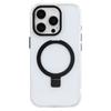 For iPhone 16 Pro Max Case Compatible with MagSafe Kickstand TPU+PC Clear Phone Cover