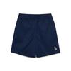 MLB Solid Color Logo Embroidered Elastic Waist Casual Shorts Men shorts Navy-Blue 3LSMB0433-07NYS