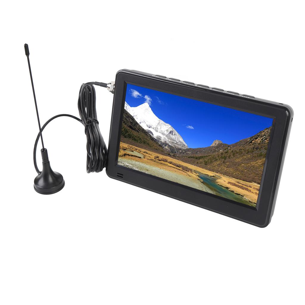 6 Inch Portable Digital TV with Remote Control Antenna 1500mAh Battery Support USB Memory Card FM Radio