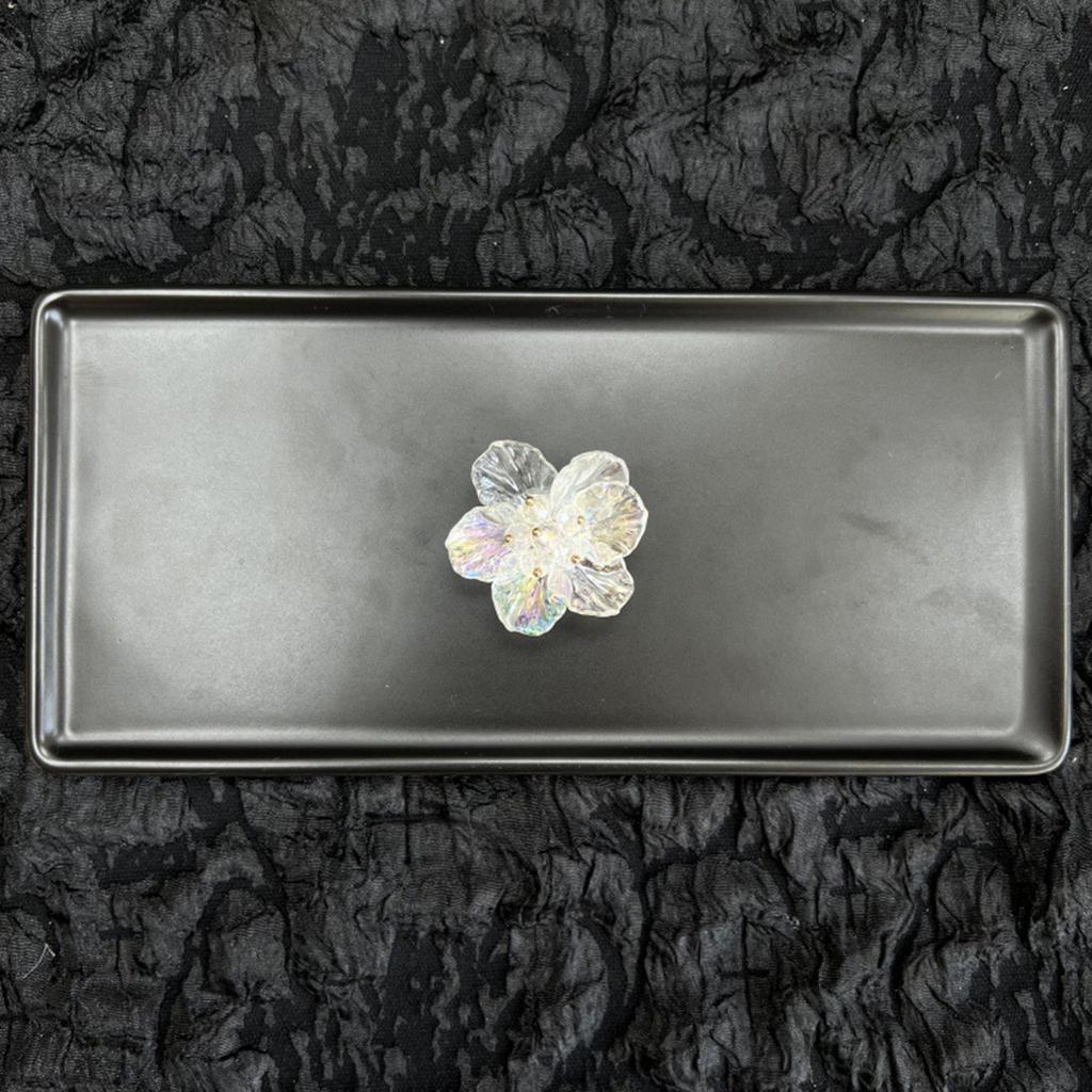 Dopamine Handcrafted Beaded Jelly Shoes Sports Sandals Accessory Diy Shoe Decorative Colorful Flower Slippers Buckles