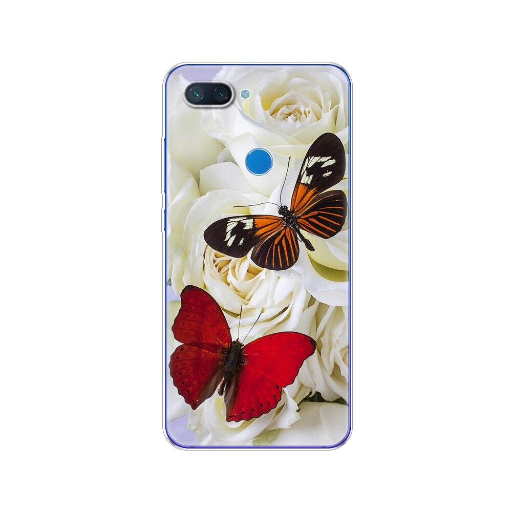 Silicone case For xiaomi mi 8 LITE Case 6.26 inch clear TPU Case For xiaomi mi 8 lite Back Cover For xiaomi mi8 coque capa bag