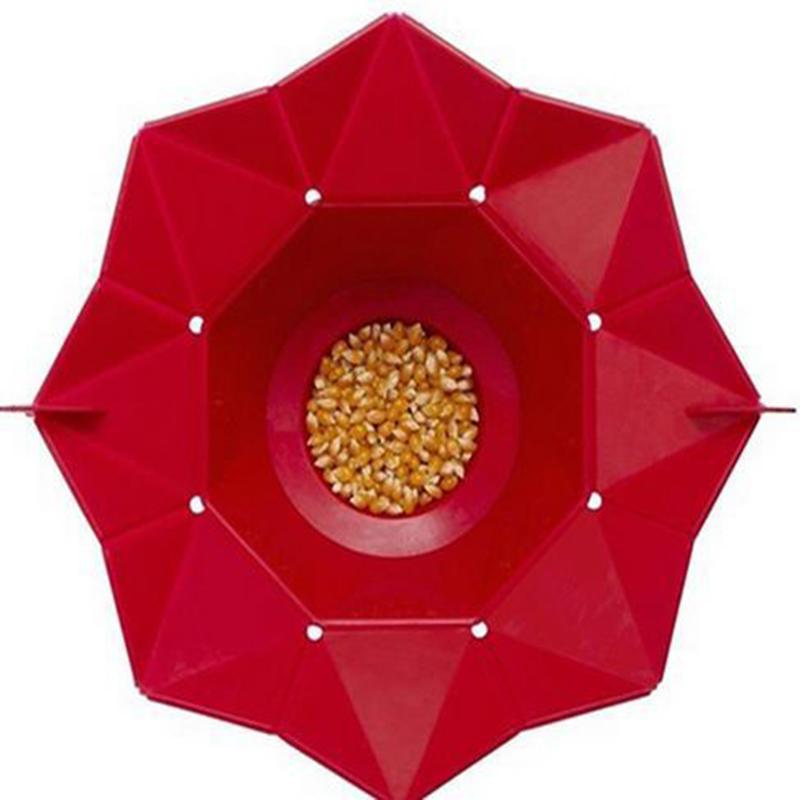 Popcorn Maker Artifact Microwave Popcorn Homemade Popcorn Bowl DIY Silicone Popcorn Bucket Fondant Cake Mold Kitchen Baking Tool