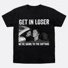 Men's Black Christmas T-Shirt with White "Most Likely To Dance To Christmas Song