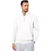 Men's Quarter-Zip Stand Collar Sweatshirt - Casual Long Sleeve Winter Top