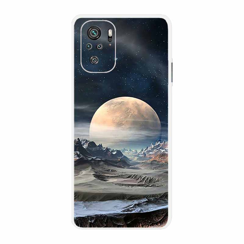 Für Xiaomi Poco M5 Klare Hülle Mode Bemalte Silikon Weiche Rückabdeckung Für Xiaomi Poco M5 Transparente Handyhülle POCO M 5 Hülle
