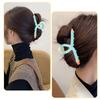 Aesthetic Pencil Hair Claw Clip Strong Hold Claw Clip Ponytail Holder for School Student Teachers Day Gifting Supply