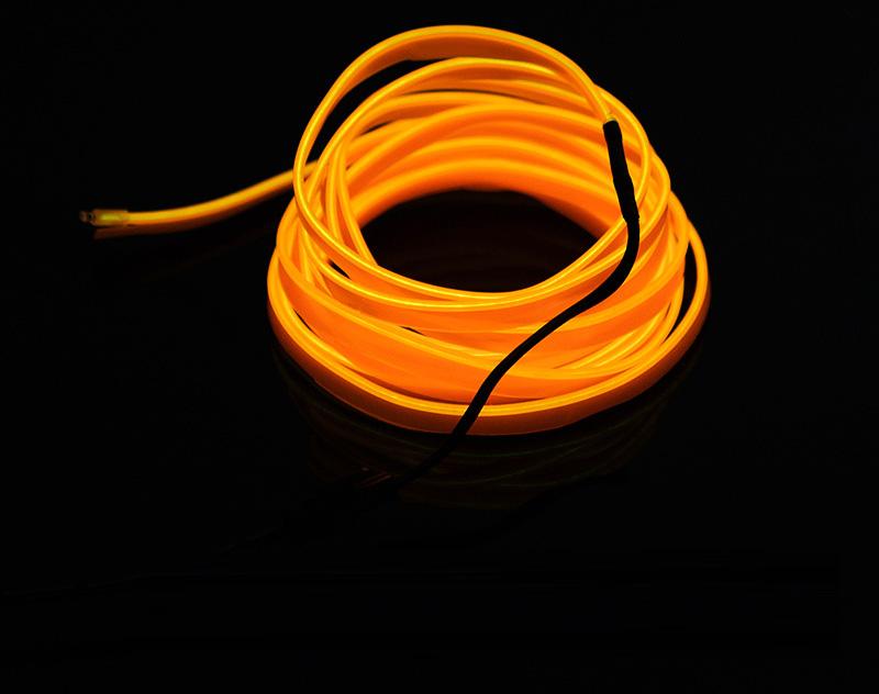 5V USB Driver New 5 Meter EL with Edge Cold Light Car Ambient Lighting LED Interior Ambient Light Luminous Line Door Gap Light