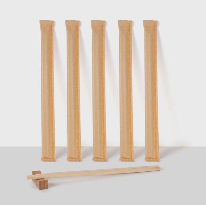 Yuzhou Individually Wrapped Carbonized Bamboo Chopsticks, 50-Pack